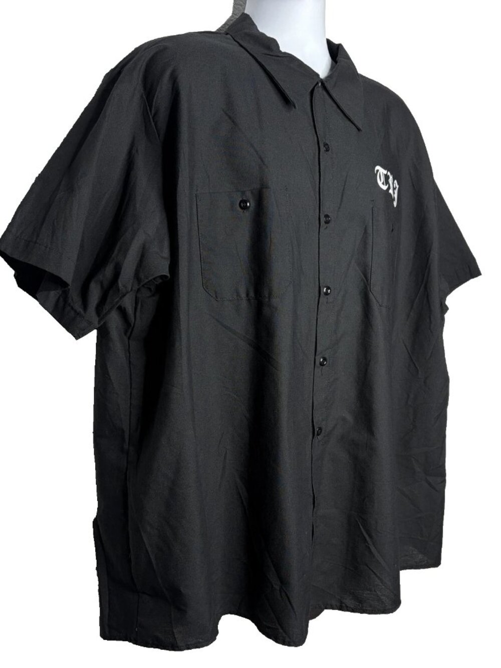 Rock Junction Bar Black Work Shirt Size 3XL Greenwich Rhode Island Music Club - Picture 3 of 8